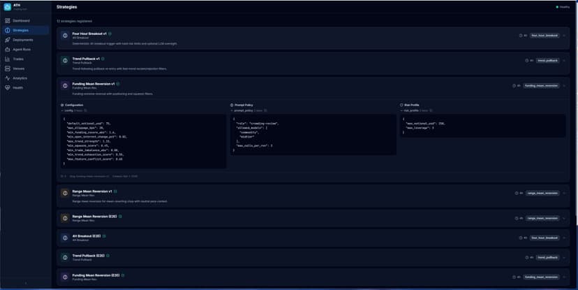 Agentic Trading Hub screenshot 3