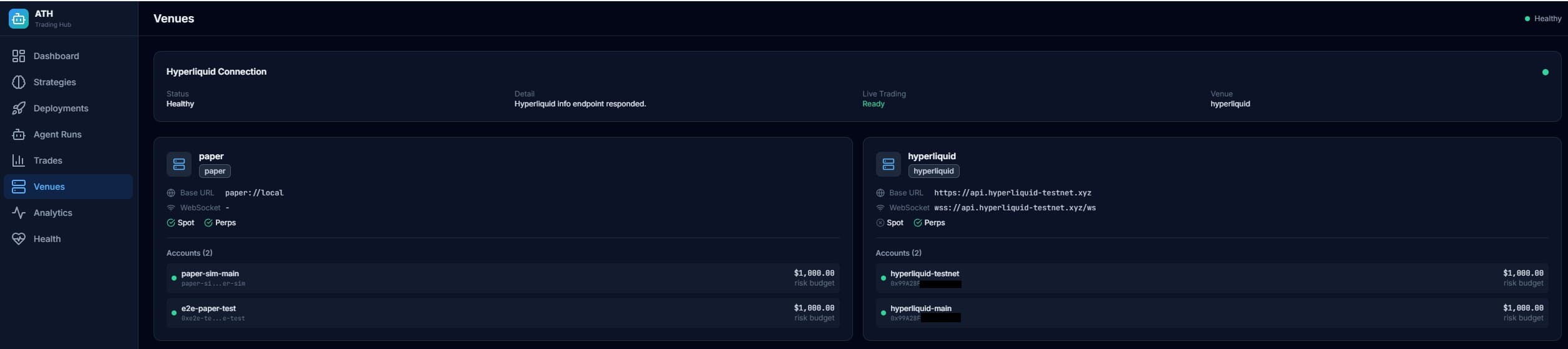 Hyperliquid Execution