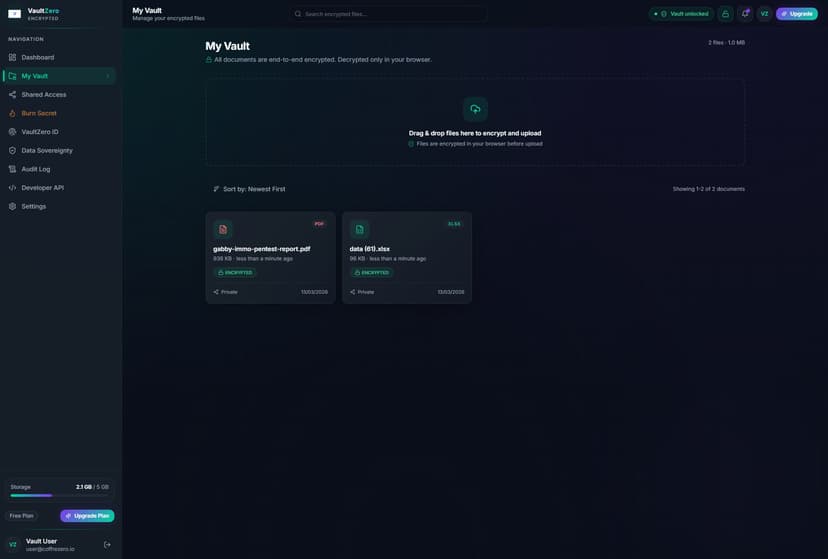 CoffreZero screenshot 3