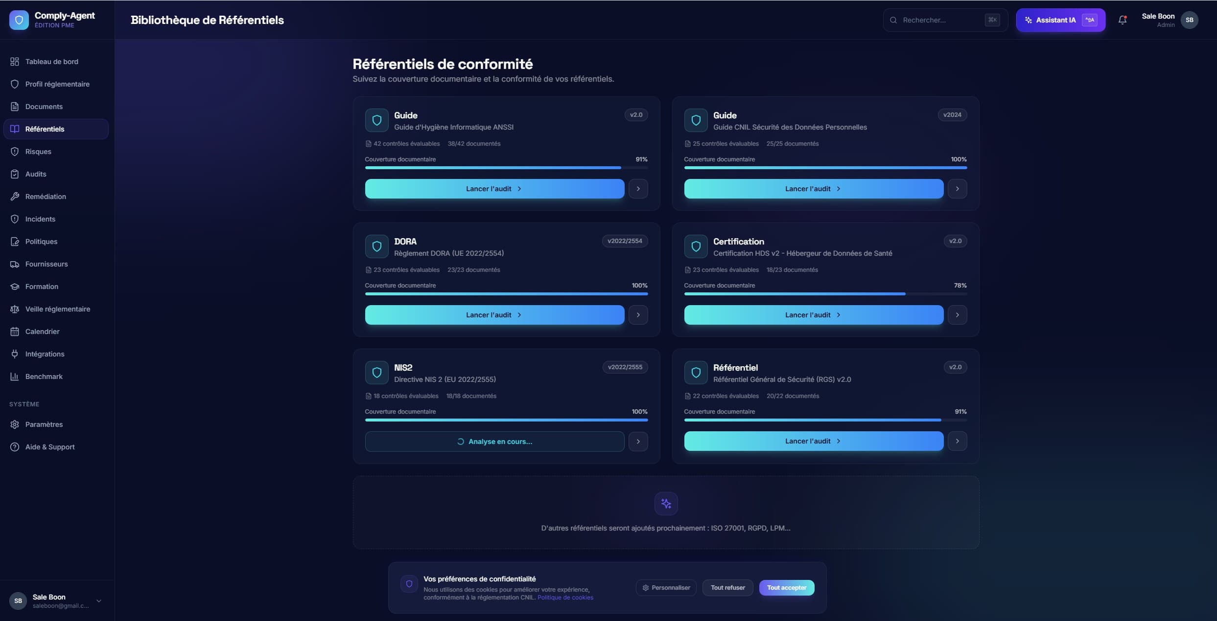 Control-by-Control Review