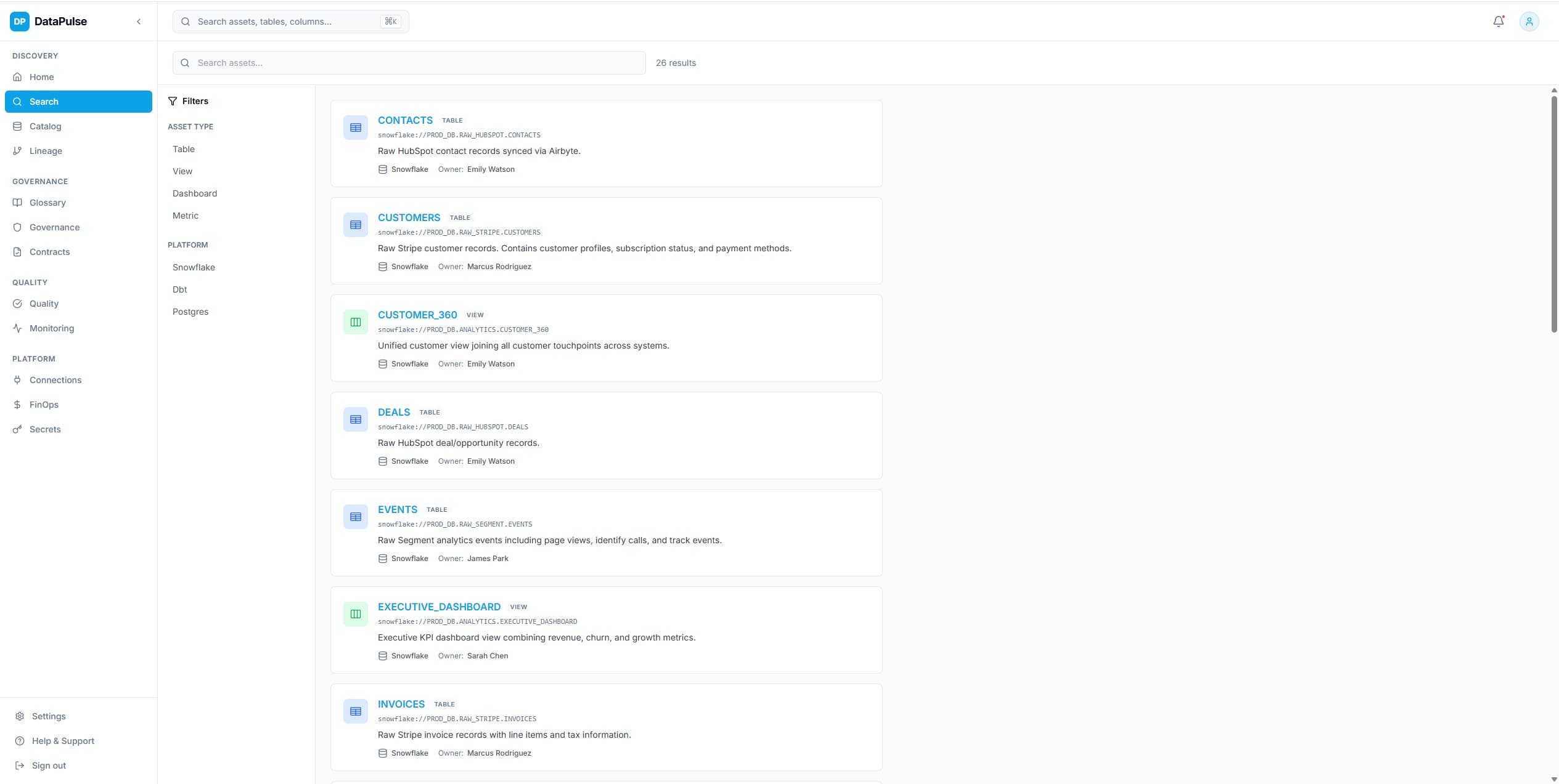 Universal Search & Discovery