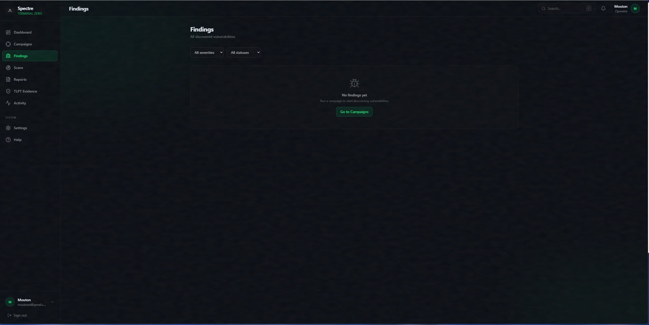 Vulnerability Findings